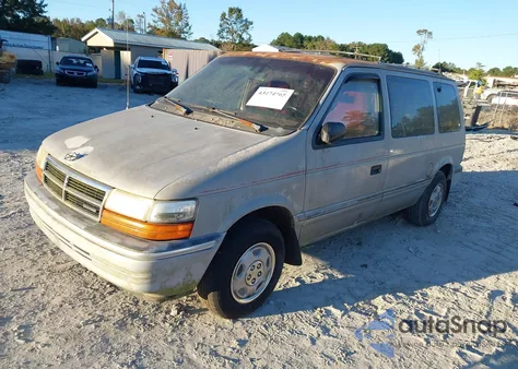 1993 Dodge Caravan Se from USA, damaged, VIN 2B4GH45R0PR259056